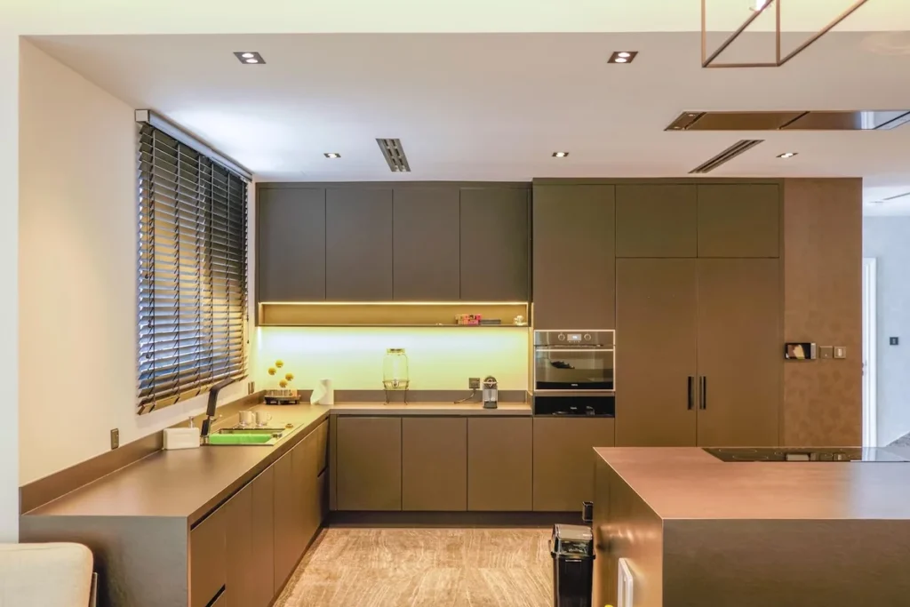 Kitchen and bathroom renovation Dubai – modern luxury finishes by Koncepts Living