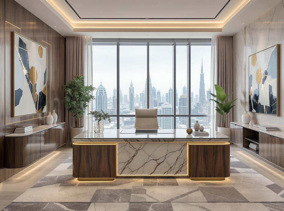 Designing the Perfect Home Office in Dubai: Productivity Meets Luxury